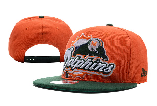 NFL Miami Dolphin Snapback Hat NU04